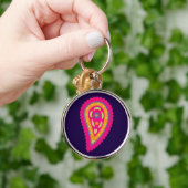 Colorful Paisley Schlüsselanhänger (Hand)