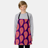 Colorful Paisley Schürze (Getragen)