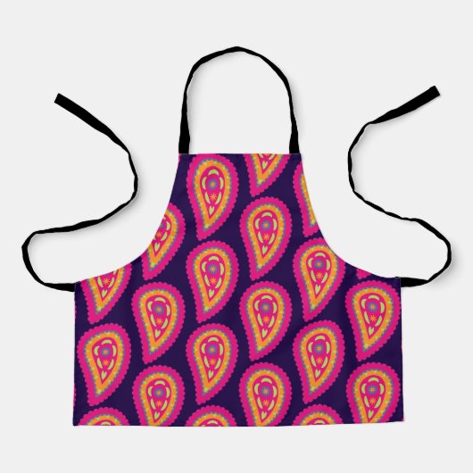 Colorful Paisley Schürze (Vorderseite)