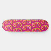 Colorful Paisley Skateboard (Horizontal)