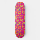 Colorful Paisley Skateboard (Vorderseite)