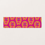 Colorful Paisley Visitenkarten (Außenseite Aufgefaltet)