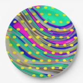 Colorful Pappteller (Vorderseite)