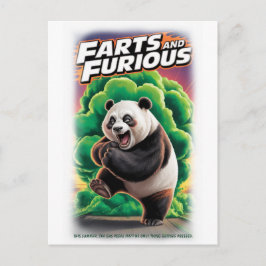 Colorful Parody Movie on a White Feiertagspostkarte