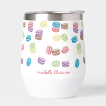 Colorful Pastel French Macarons 