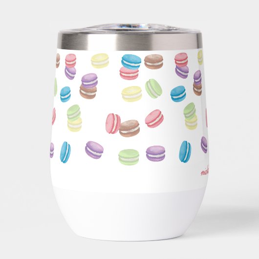 Colorful Pastel French Macarons (Vorderseite)