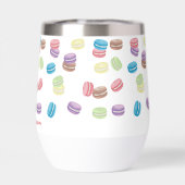 Colorful Pastel French Macarons (Rückseite)