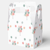 Colorful Pastel Party Balloons Geschenkschachtel (Geöffnet)