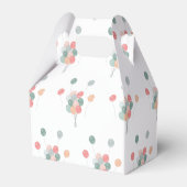 Colorful Pastel Party Balloons Geschenkschachtel (Vorderseite)