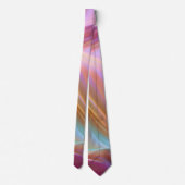 Colorful Pastel Silk Krawatte (Rückseite)