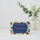 Colorful pastry studio visitenkarte (Stehend Vorderseite)