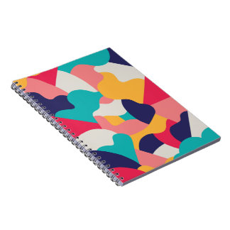 Colorful pattern notizblock