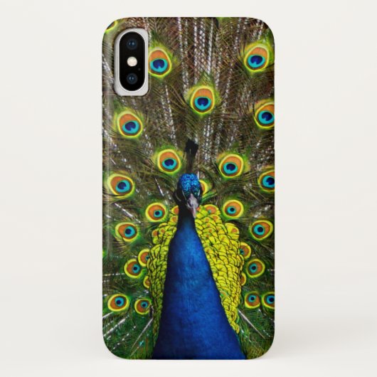Colorful peacock Case-Mate iPhone hülle (Rückseite)