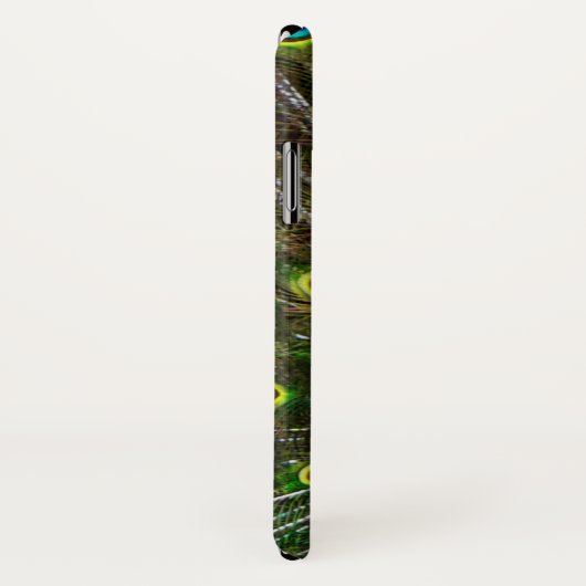 Colorful peacock Case-Mate iPhone hülle (Hinten/Rechts)