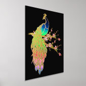 Colorful Peacock Foliendrucke (Ablage )