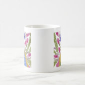 Colorful Peacock Kaffeetasse (Mittel)