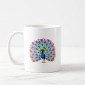 Colorful Peacock Kaffeetasse (Links)