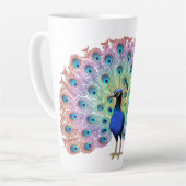 Colorful Peacock Milchtasse (Linke Ecke)