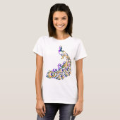 Colorful Peacock T-Shirt (Vorne ganz)
