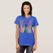 Colorful Peacock T-Shirt (Vorne ganz)