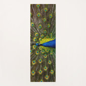 Colorful peacock yogamatte (Vorderseite)