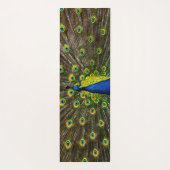 Colorful peacock yogamatte (Rückseite)