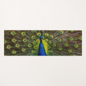 Colorful peacock yogamatte (Vorderseite (Horizontal))