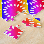 Colorful Petal Mandala Pattern Puzzle (Seite)