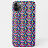 Colorful phone case featuring a vibrant geometric  (Rückseite)
