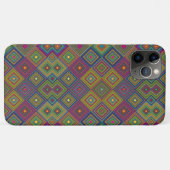 Colorful phone case with intricate geometric  (Rückseite (Horizontal))