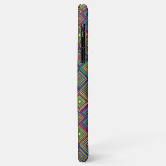 Colorful phone case with intricate geometric  (Hinten/Links)