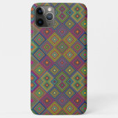 Colorful phone case with intricate geometric  (Rückseite)