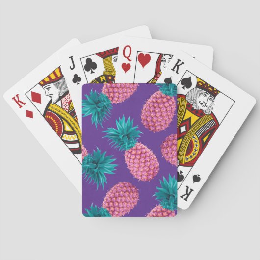 Colorful Pineapples Spielkarten (Rückseite)
