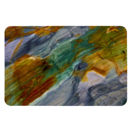 Colorful Piute Jasper Magnet (Horizontal)