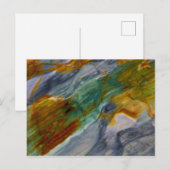 Colorful Piute Jasper Postkarte (Vorne/Hinten)