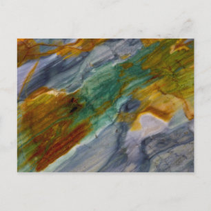 Colorful Piute Jasper Postkarte
