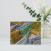 Colorful Piute Jasper Postkarte (Stehend Vorderseite)