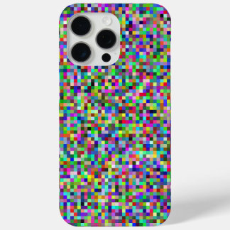 Colorful Pixel Squares Background Pattern Case-Mate iPhone Hülle