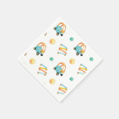 Colorful Playground Birthday Party Serviette (Ecke)