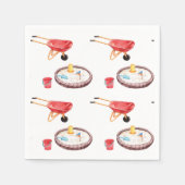 Colorful Playground Birthday Party Serviette (Vorderseite)