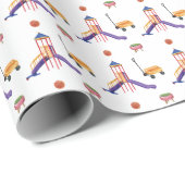 Colorful Playground  Geschenkpapier (Rolleneckpunkt)