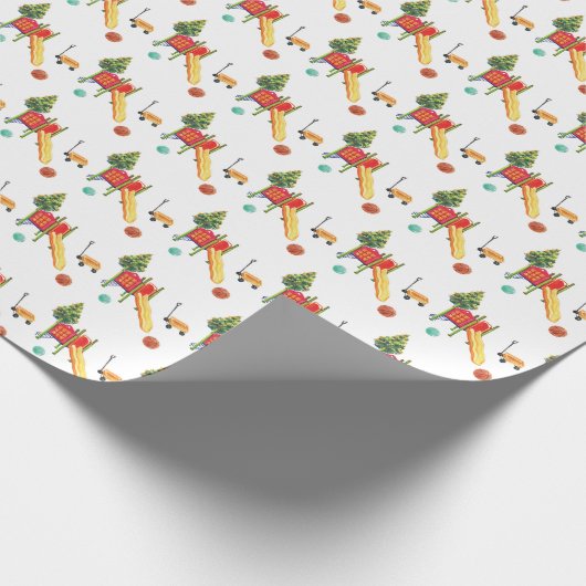 Colorful Playground  Geschenkpapier (Ecke)