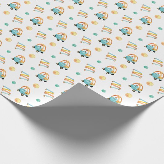 Colorful Playground Geschenkpapier (Ecke)