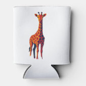 Colorful Pop Art Giraffe � Modern Savannah Art at Dosenkühler (Vorderseite)