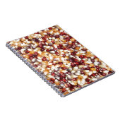 Colorful Popcorn Kernels Notizblock (Rechte Seite)