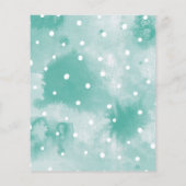 Colorful Popsicle Baby Name Dusche Spiel (Rückseite)