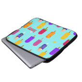 Colorful Popsiver Laptop Sleeve (Vorne Knopf)