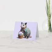 Colorful Possum Download Oster Karte (Vorderseite)