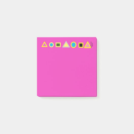 Colorful Post-it Klebezettel (Vorderseite)