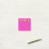 Colorful Post-it Klebezettel (Auf Schreibtisch)